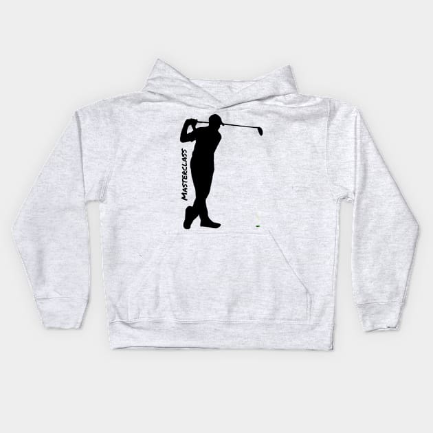 Golf Kids Hoodie by Well well well